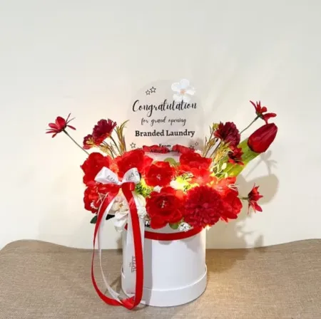 Bloom Box Akrilik Ucapan Grand Opening Bantar Gebang