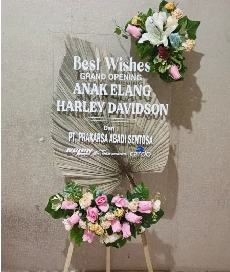 Papan Akrilik Ucapan Grand Opening Bantar Gebang